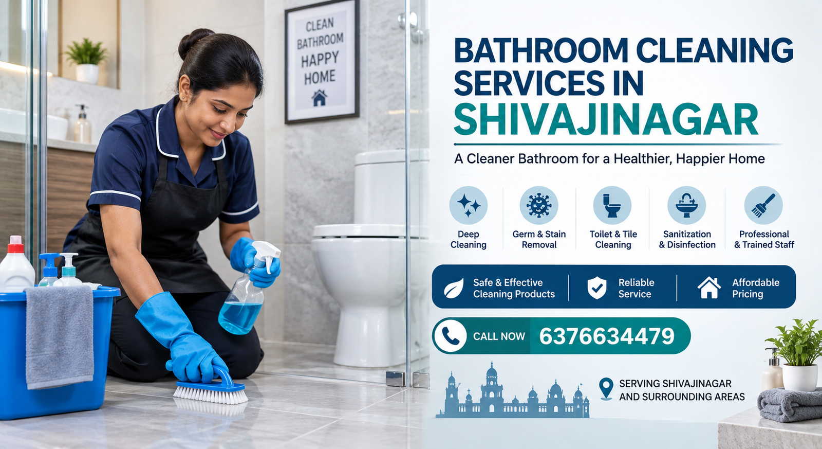 Bathroom Cleaning Services in Shivajinagar for a Healthier Home
