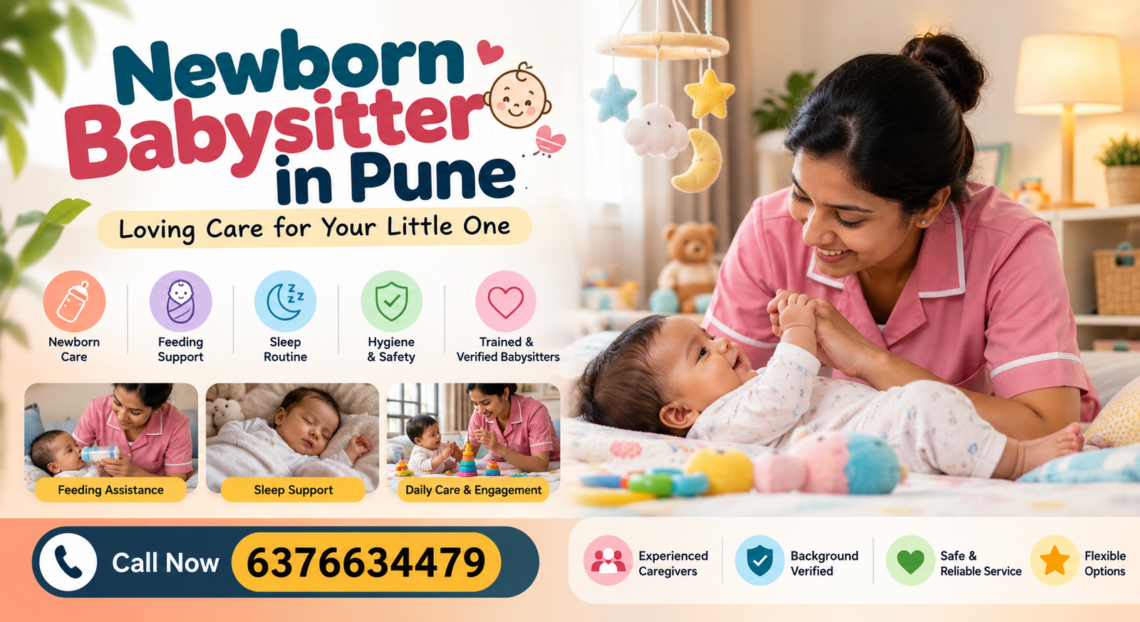 Newborn Babysitter in Pune: A Complete Guide for Parents